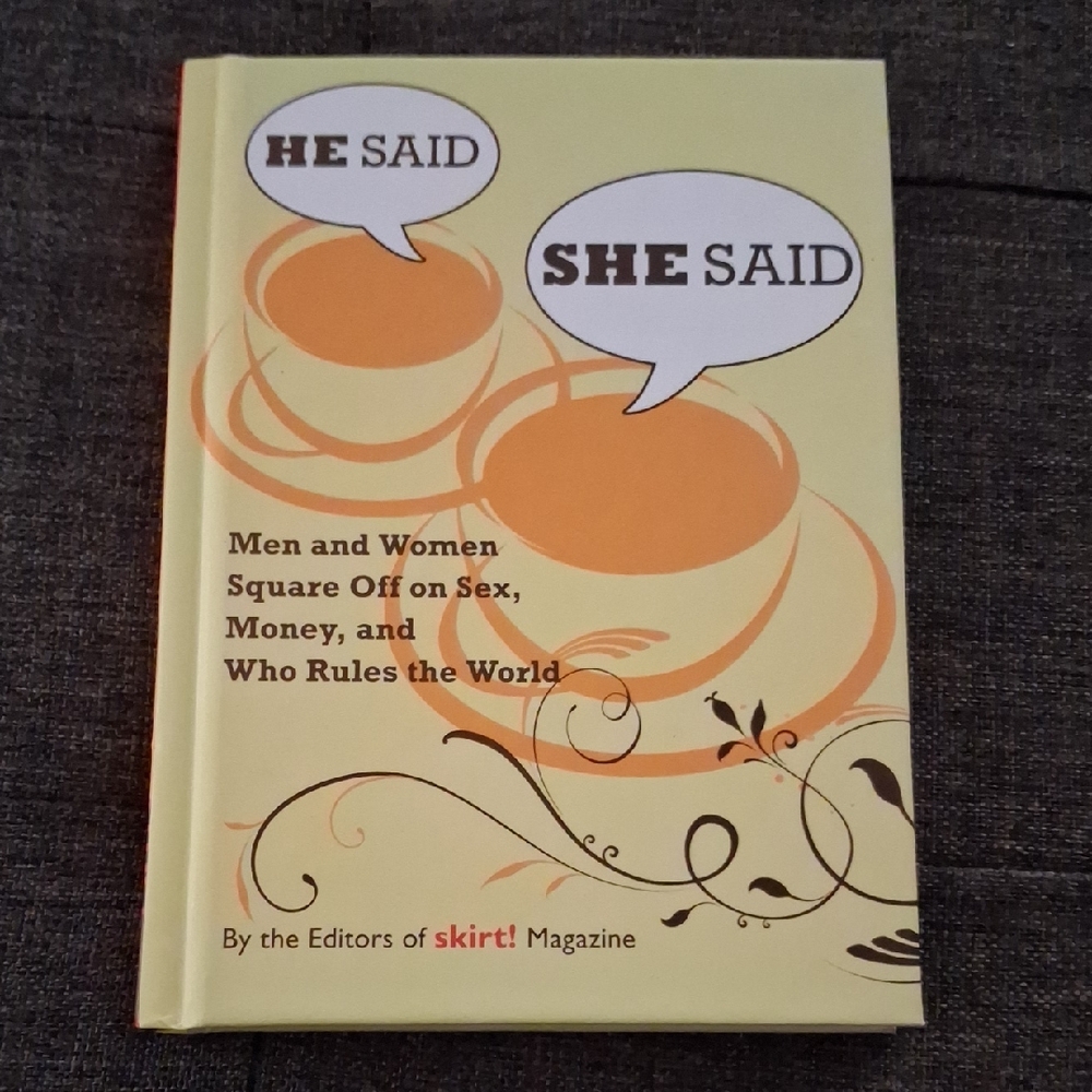 He Said She Said Book
